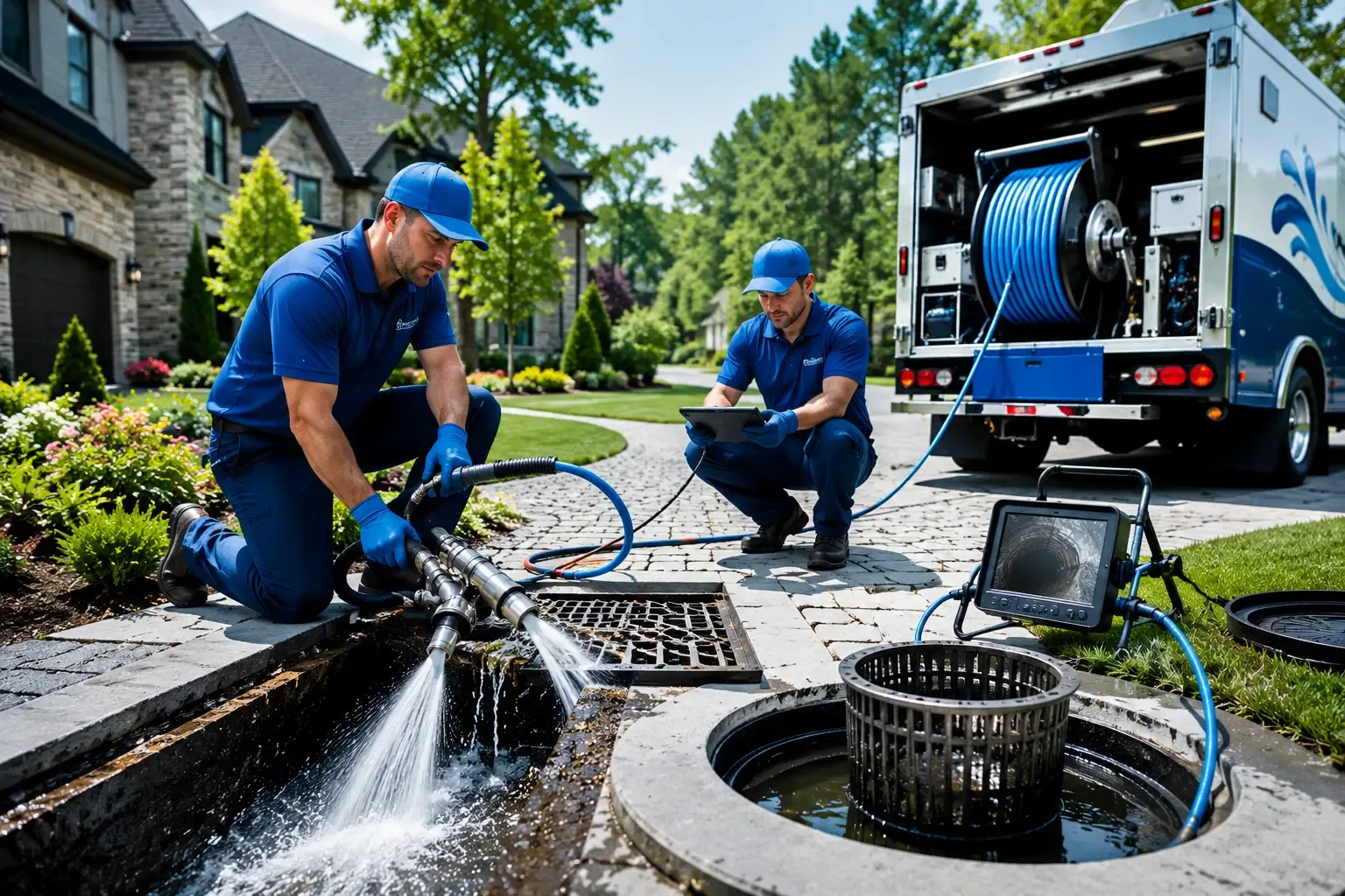Local outdoor drain cleaning professionals in Mcmechen, WV